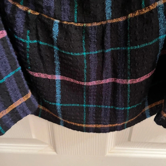 LOFT~NAVY/ MULTI~ BLOUSE~ - Picture 2 of 8